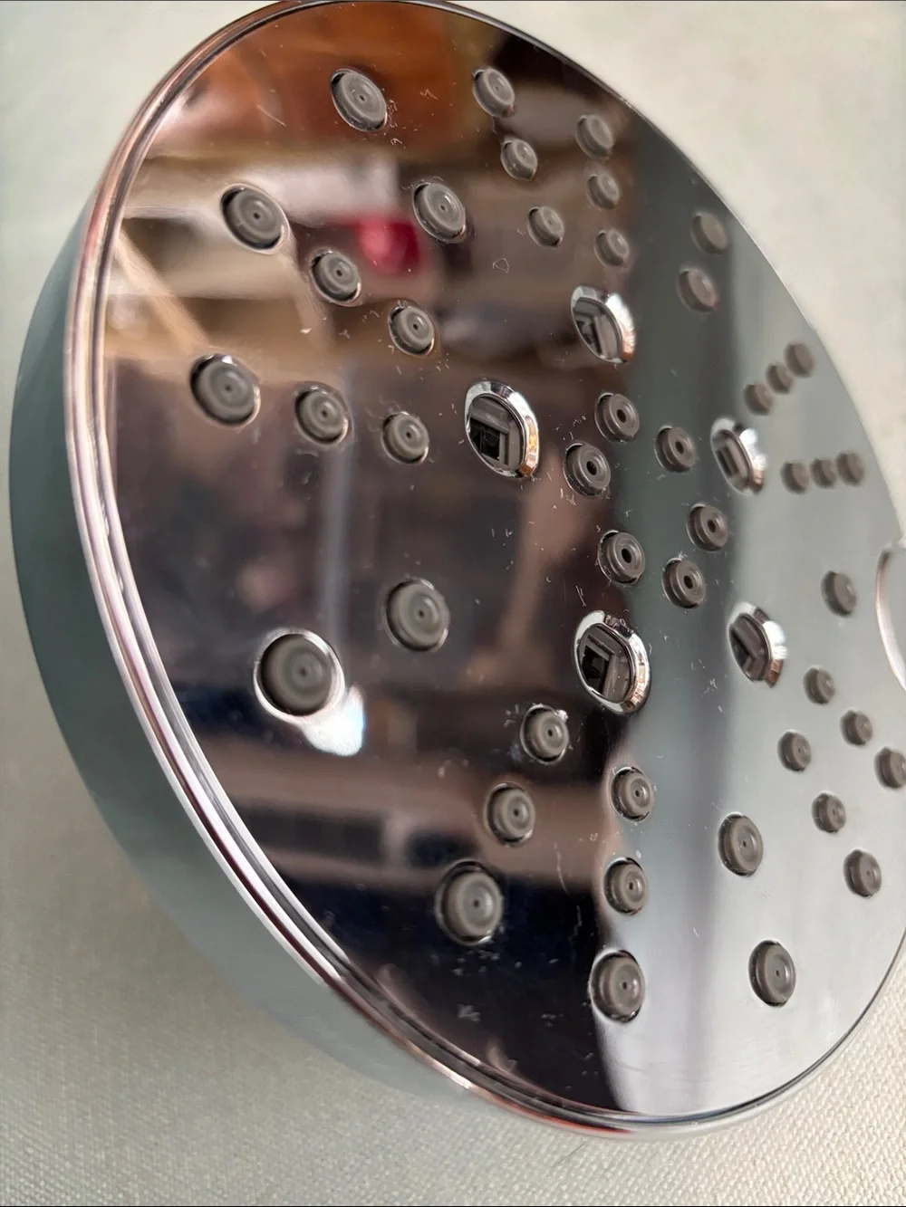 Delta 5 Settings Chrome Shower Head H2Okinetic